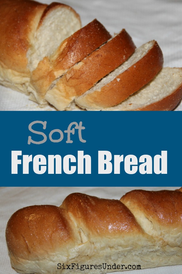 Soft French Bread {Recipe and Tutorial} - Six Figures Under